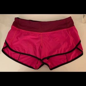 Lululemon Speed Shorts 2.5”